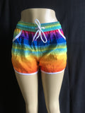 WHOLESALE ~ Women's Beach Mix 6 Style Print Shorts